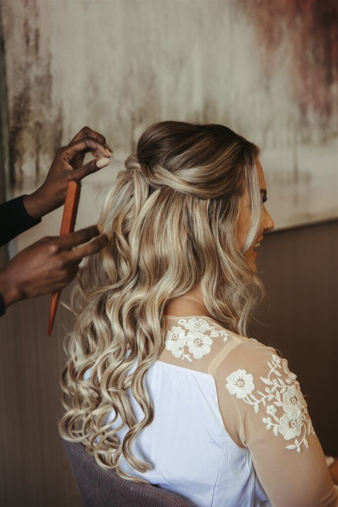 preparing your hair for your wedding